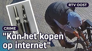 Met dit gereedschap kunnen dieven jouw fiets supersnel stelen  RTV Oost [upl. by Dniren951]