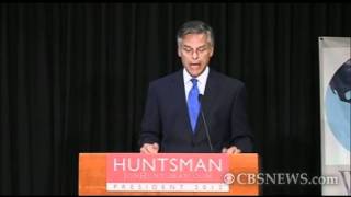 Huntsman Obama has weakened the United States [upl. by Yanehc]