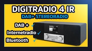 Short Review DIGITRADIO 4 IR  DAB Stereoradio mit BluetoothAudiostreaming  TechniSat [upl. by Yerbua683]