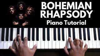 Learn the ICONIC Intro of Bohemian Rhapsody by Queen 👑 🎹 Piano Tutorial [upl. by Ynohtnakram816]