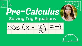 Solving Trigonometric Equations  Example 4 [upl. by Minier355]