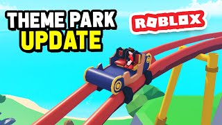 THEME PARK UPDATE in Tropical Resort Tycoon 2 Roblox [upl. by Mcintosh337]