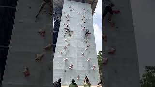 Practice run 😨🤫🧗‍♀️🧗🧗climbing practice sports music [upl. by Aowda681]