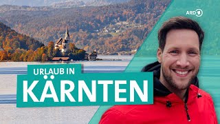 Österreich Urlaub in Kärnten Entspannung am Wörthersee Velden und Klagenfurt  ARD Reisen [upl. by Nahgam]