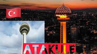 Atakule  Ankara Atakule  Walking Tour in Atakule Tower in Ankara 2022  Atakule AVM  Turkey 🇹🇷 [upl. by Nee]