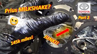 Pt 2 Prius MILKSHAKE Head Gasket FAIL Hidden COST of Hybrids [upl. by Samuel419]