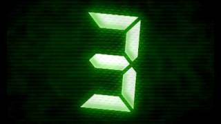 Countdown Green Glow  Dramatic Timer [upl. by Aliet]