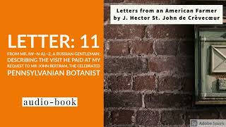 Letters from an American Farmer Letter 11  AudioBook [upl. by Aennaej]