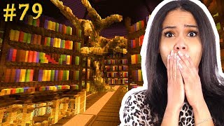 Verlaten Bibliotheek Gevonden😱  Magie Survival 79  Minecraft [upl. by Jeremiah]