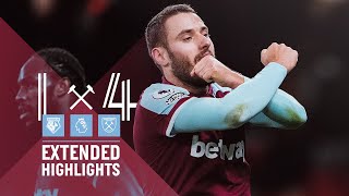 EXTENDED HIGHLIGHTS  WATFORD 14 WEST HAM UNITED [upl. by Justinn]