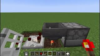 Minecraft tutorial  How to build a keycard security door [upl. by Chapland998]