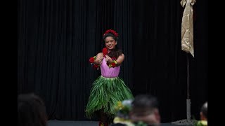 Iā ʻOe E Ka Lā  2024  Hālau Hula O Hokulani  Solo  Kaikamahine  Auana  Caitlyn Kaopuiki [upl. by Gaves]