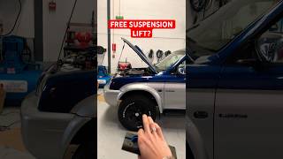 How to raise front suspension using torsion bar system 👍 mitsubishi l200 jamesmascall3707 [upl. by Kovacs]