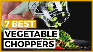 Best Vegetable Choppers in 2024  How to Find a Good Vegetable Chopper [upl. by Ynnaej]