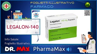 ❓ Cosè il 💊 Farmaco LEGALON140 🗺️ Foglietto Illustrativo Bugiardino 👔 ᗪᖇ ᗰᗩ᙭ [upl. by Linea289]