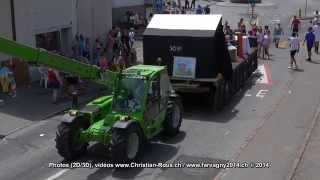 Farvagny 2014 Giron cantonal de jeunesses cortège part 6 filmé en UHD [upl. by Eikin]