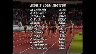 Sydney Maree  32977 1500m ASV Weltklasse Cologne 1985 [upl. by Jandel]