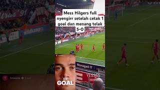 MOMEN MESS HILGERS SELEBRASI SETELAH MENCETAK 1 GOL UNTUK FC TWENTEE [upl. by Quinby693]