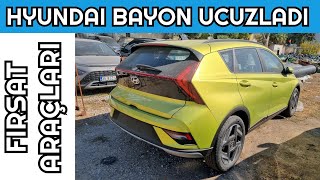 KASIM 2024 FIRSAT ARAÇLARI HYUNDAI BAYON FİYAT LİSTESİ İNDİRİMİ [upl. by Iden]