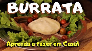 FAÇA BURRATA EM CASA  E USE EM SUAS PIZZAS [upl. by Vevay]