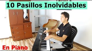 10 Pasillos Ecuatorianos En Piano  Andrés Vega [upl. by Eiznekcam138]