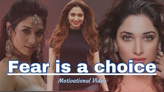 Tamanna Bhatia Fearless and Fabulous  how to overcome fear motivational video Shorts2Motivate [upl. by Oiril]