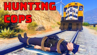 Hunting 100 Cops In GTA 5 RP [upl. by Mori]