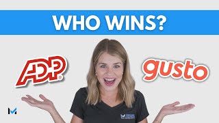 Gusto vs ADP Comparison Choosing The Best Payroll Software [upl. by Blase]