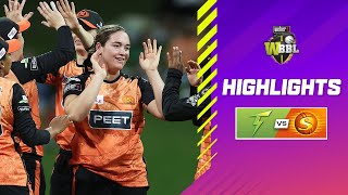 The Bulldozer Stars Again  Sydney Thunder v Perth Scorchers Highlights  WBBL10 [upl. by Rizas]