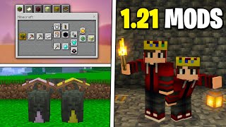 These MODS Will Make Minecraft PE 121 Much Better 😍 [upl. by Sloane]