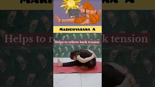 Marichyasana A Try this✅ yoga motivation health taiyarikalki youtubeshorts feedshorts vlog [upl. by Inihor867]