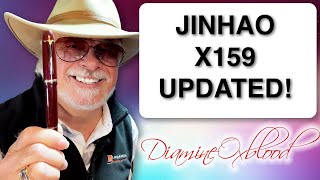 2022 Updated Jinhao x159 Fountain Pen Unboxing and Review [upl. by Scibert]