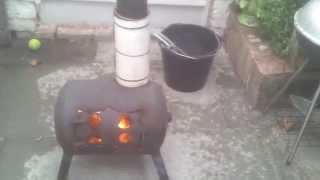 How to make a hot tub heater using log burner flue [upl. by Margaretta]