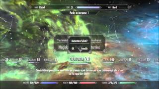 VIDEO TUTORIAL PUNTI BONUS INFINITI SU SKYRIM [upl. by Ohl399]