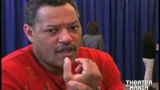 Thurgood on Broadway Laurence Fishburne Interview [upl. by Ramirolg304]