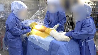 Prep and Drape for Total Hip Arthroplasty [upl. by Michael]