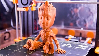 Baby Groot  3D Printing Time Lapse [upl. by Jedidiah743]