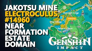 Jakotsu Mine Electroculus Genshin Impact Formation Estate Domain [upl. by Stearn]