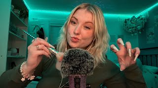 ASMR Mic Triggers Mic Scratching Tapping and Brushing  Fully Mic Cover and Bugs🐛🩷 Day 5🎄✨ [upl. by Scibert]