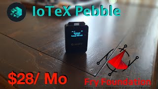 MINING TWO CRYPTOS WITH ONE DEVICE │ IoTex Pebble [upl. by Annauqal]