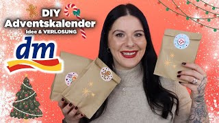 DIY Adventskalender Idee ✨🎄Dm Drogerie  VERLOSUNG [upl. by Ytirahc]