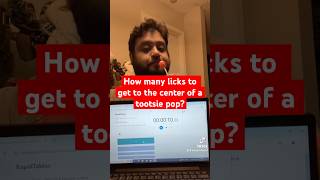 How many licks to get to the center of a Tootsie Pop fyp shorts review [upl. by Knute]