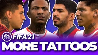 FIFA 21 More Players with Neck Tattoos [upl. by Rivers594]