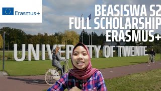 Beasiswa Erasmus S2 University of Twente Belanda  Beasiswa Kuliah S2 Gratis 100 Dapat Biaya Hidup [upl. by Ignatzia]