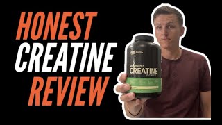 WORST Creatine Optimum Nutrition Honest Review [upl. by Arnelle]