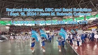 Regional Majorettes DBC and Band Exhibition  LA CONSOLACION COLLEGE IRIGA CITY [upl. by Roinuj]