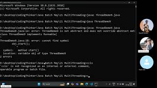 Java  MultiThreading in Java  Session 42 [upl. by Karel]