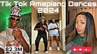 Best of amapiano dance challenges  2024 🥵🔥😱 tiktokamapianodances tiktokviral amapiano trending [upl. by Tannen]