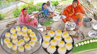 এই শীতে প্রথমবার কদম পিঠা বানালো মাখেতে যা হয়েছে কি বলবো দারুন 😀bengali pitha recipe [upl. by Emerick]