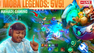 Playing Moba Legends 5v5 Gameplay 6  LIVE 🔥 mobalegends5v5india ff mahadigaming [upl. by Enialb]